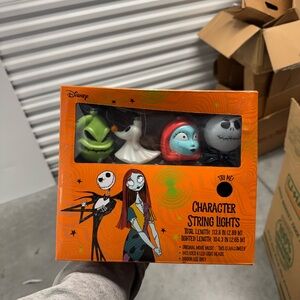 Disney Halloween Character String Lights - Orange and Black